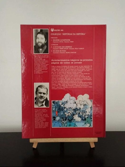 Livro "Histórias da História: Grandes Catástrofes" 1989 - 1° Edição