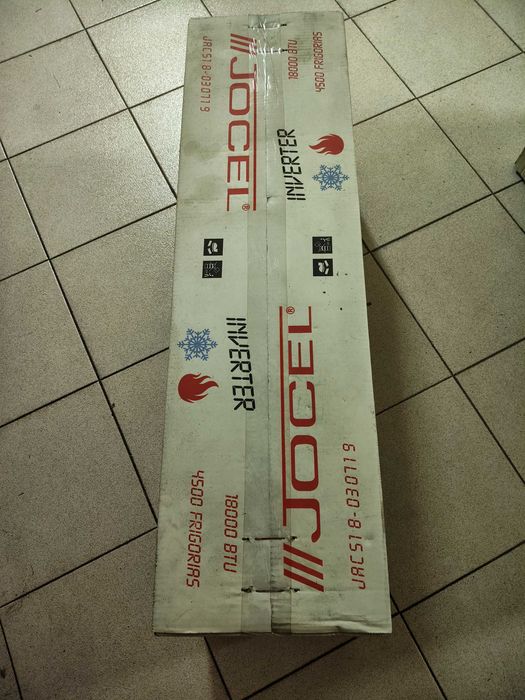 AR CONDICIONADO "JOCEL" 18.000 BTU's  (novo) - SALDO (urgência)