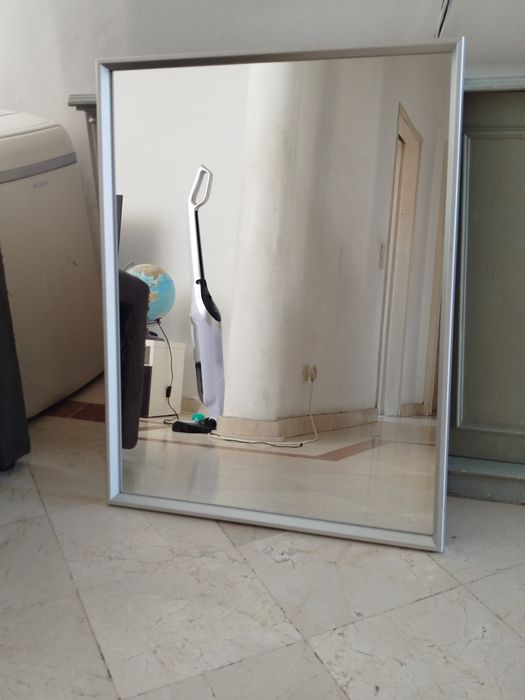 Espelho com moldura cinzenta - modelo SVENSBY ( Ikea)