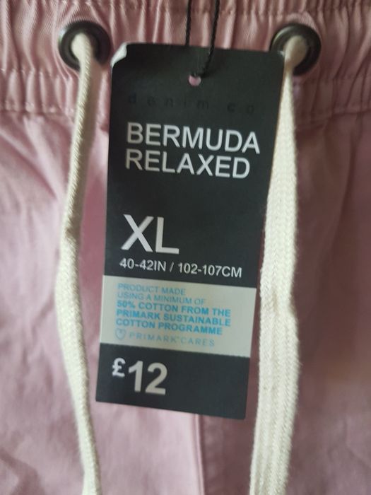 Чоловічі шорти-бермуди Primark (Denim Co.), розмір L та XL, нові