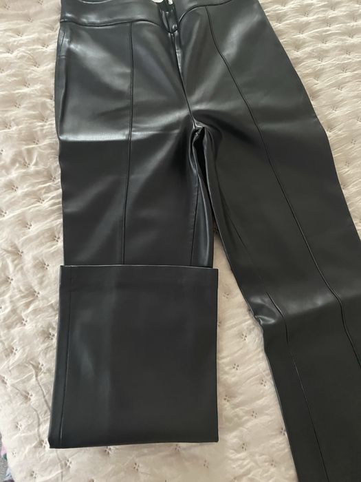 Mango брюкі p38 кожзам  нові