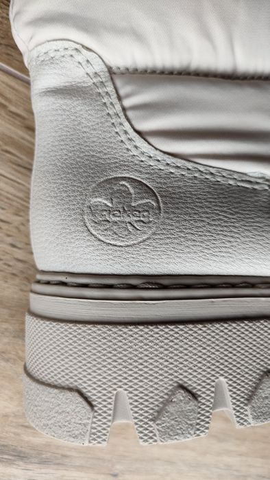 Rieker nowe śniegowce beżowe 38