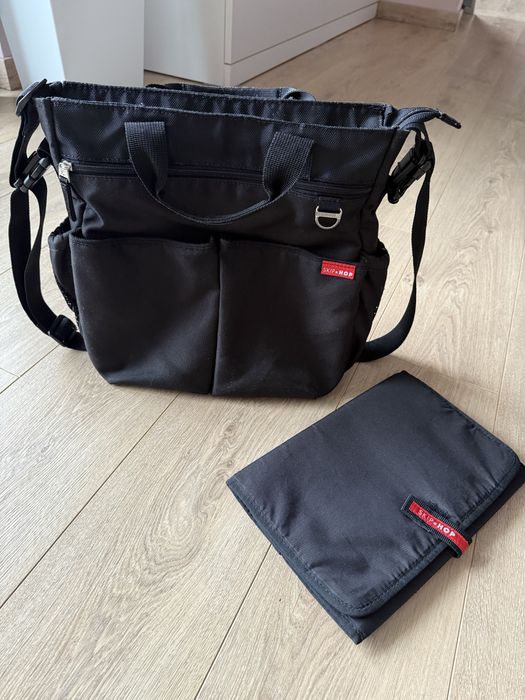 Torba do wózka Skip Hop Duo Signature czarna dla niemowlaka torebka