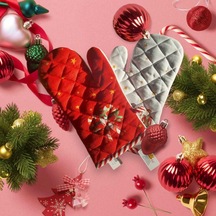 Rękawica kuchenna świąteczna dziadek do orzechów