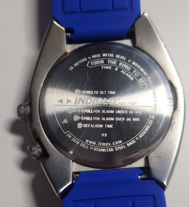 Vintage Zegarek Timex Indiglo