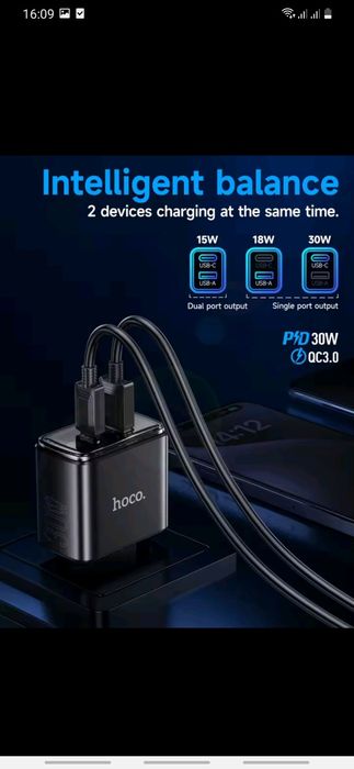 Kuulaa KL-CD59-зарядное.Hoco-30W. Essager- 30W, Asometech-65 W..