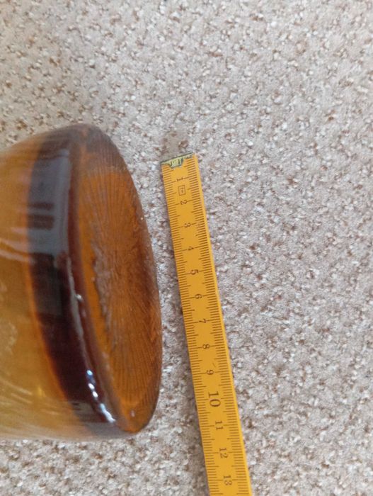 Wazon kolorowe szkło PRL