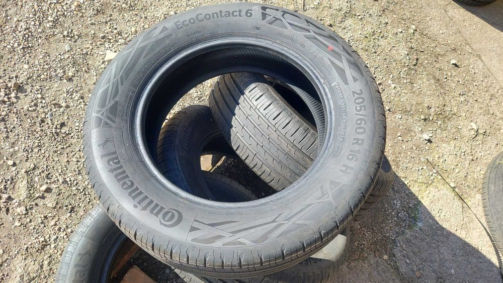 Opony letnie 4x 205/60r16 92H Continental EcoContact 6 DEMO + MONTAZ