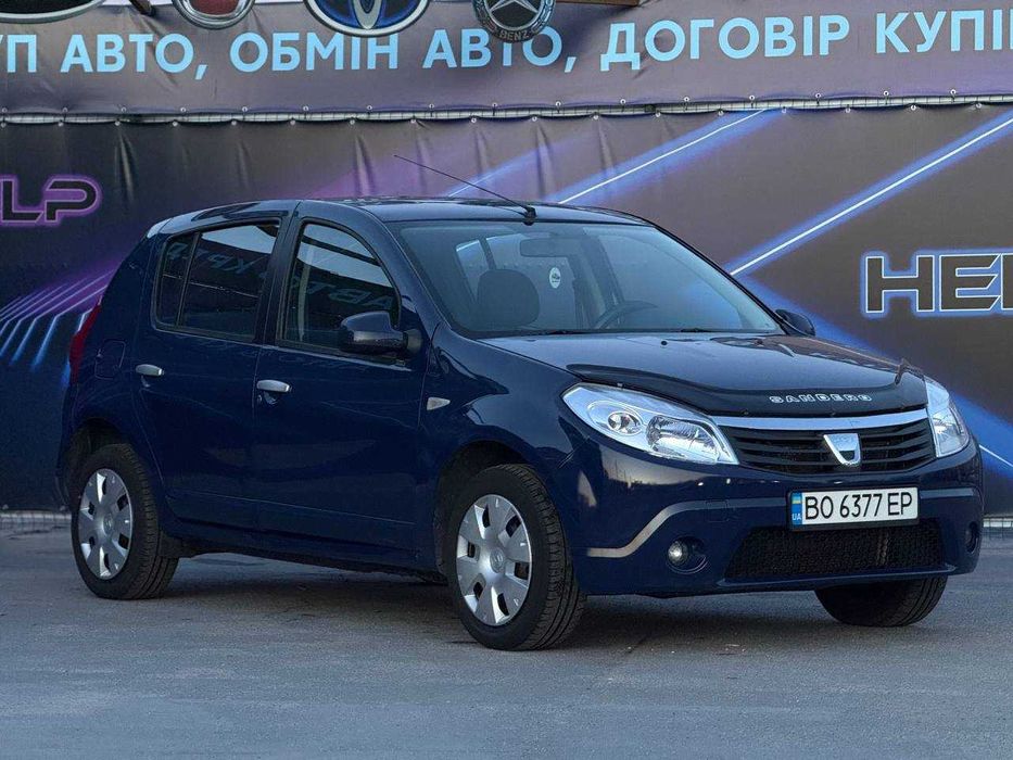 Dacia Sandero 2009, 1.2 газ/бензин, механика