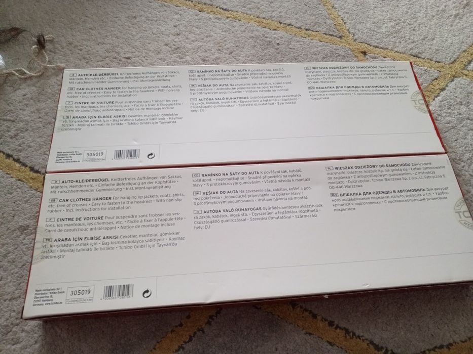 Sprzedam wieszaki samochodowe
