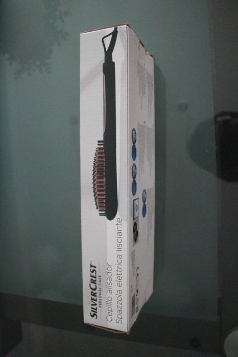Escova alisadora de cabelo da SilverCraft
