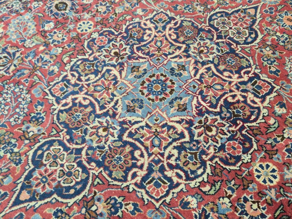 KASHAN oryginalny perski dywan ręcznie tkany 134x210 - 70lat