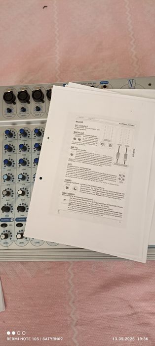Ціфровий мікшерний пульт Voice systems alpha 8(Italy)