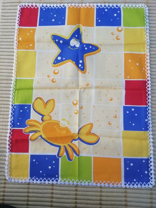 Pano  cozinha  com croché 5€