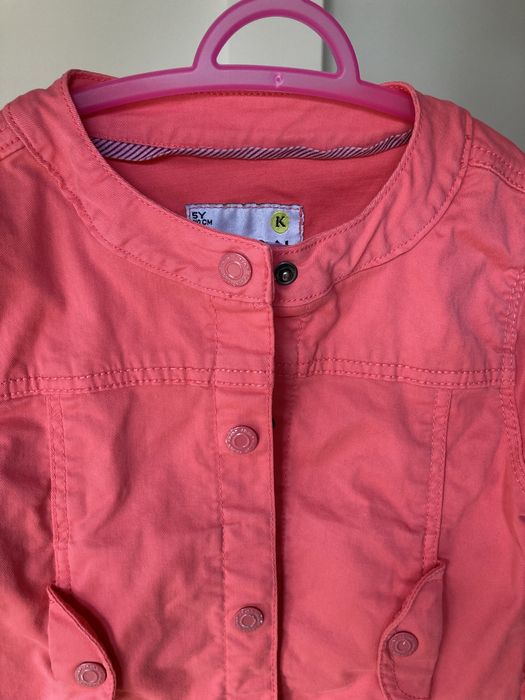 Casaco Ganga Rosa 5 anos