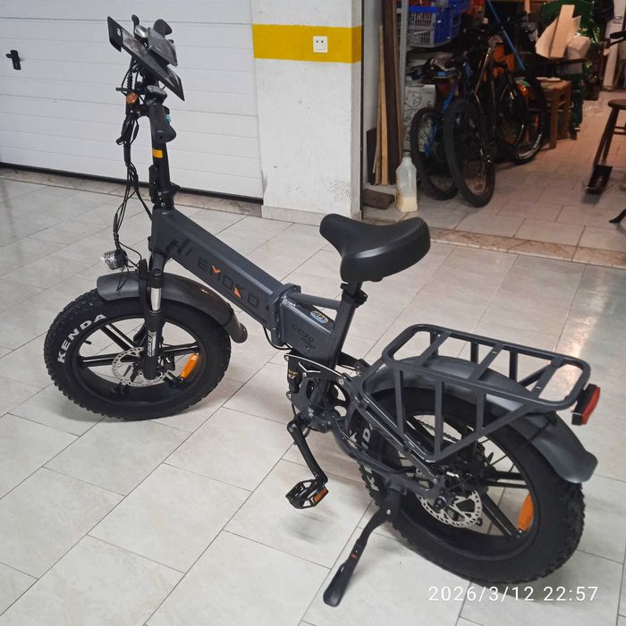 Oportunidade - Bicicleta, nova, 0 Km, 1000 W,  - 18 Ah.- dobrável.