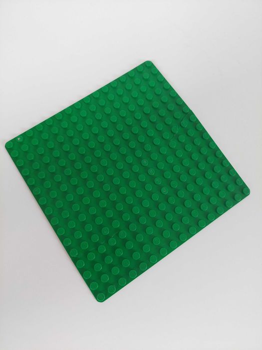Lego Baseplate 3867 16x16 - płytka bazowa green - zielona - pęknięta