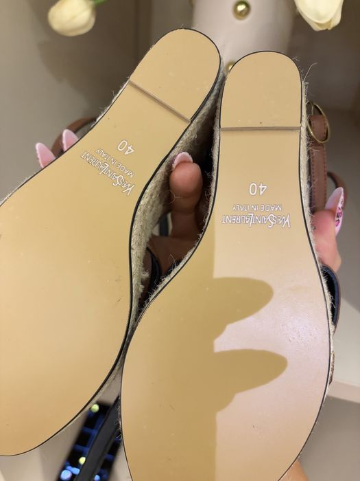 Buty kotyrny sandały szpilki YSL