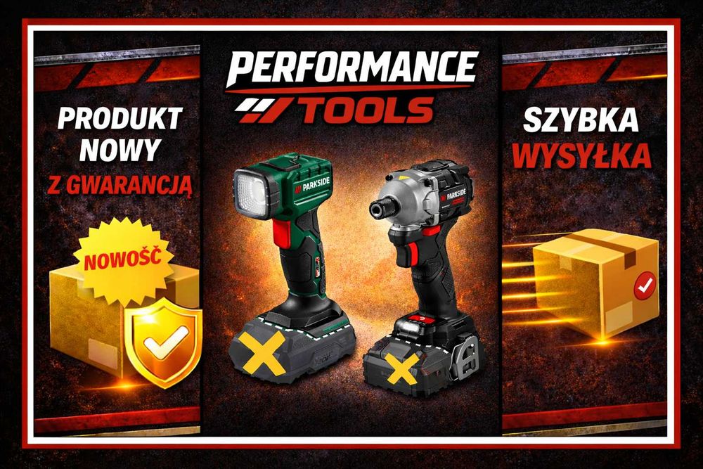 Parkside Performance zakrętarka udarowa 20V nowa gratis latarka