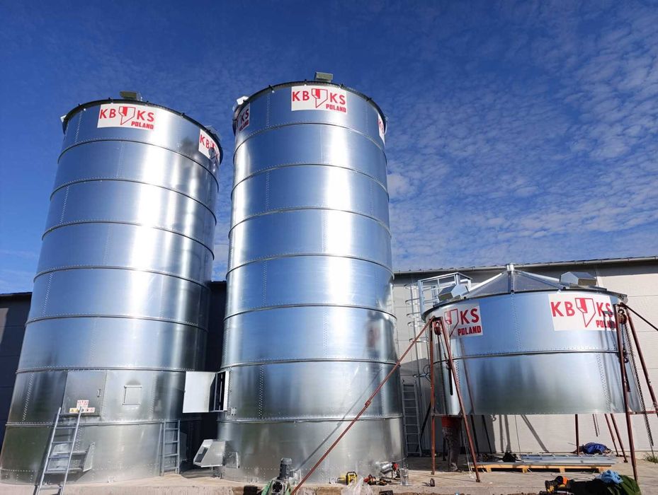 Silos płaskodenny 125t Kbks Poland