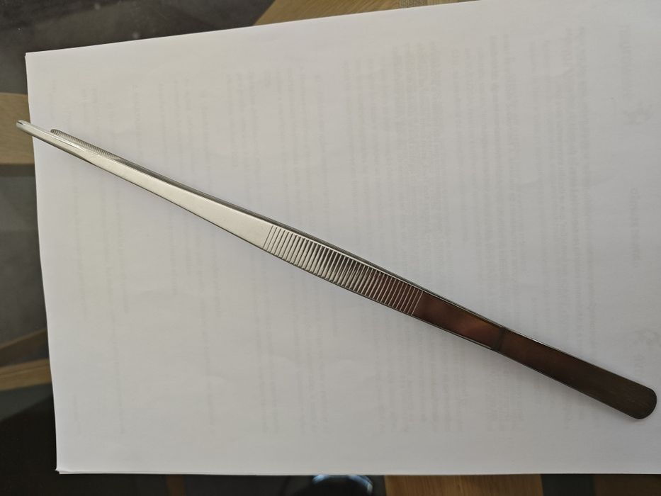 Pinça em aço inoxidável para cozinha