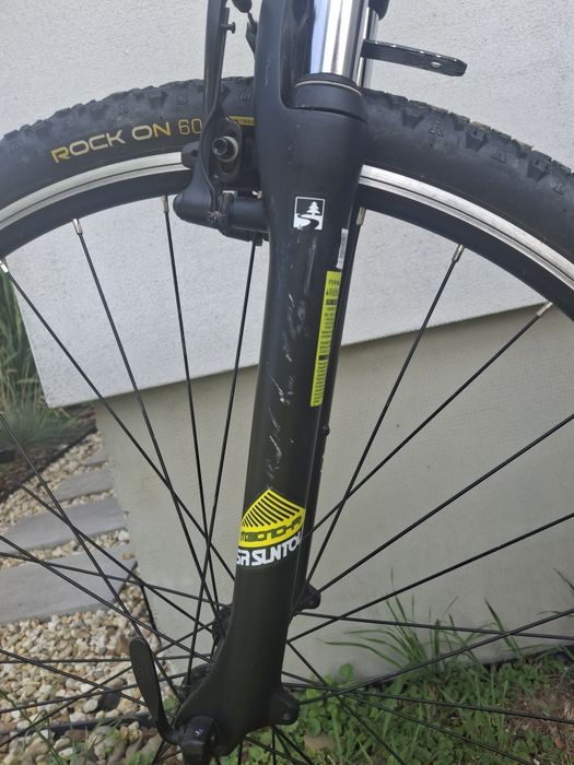 Rower Unibike prime 17 czarno-żółty