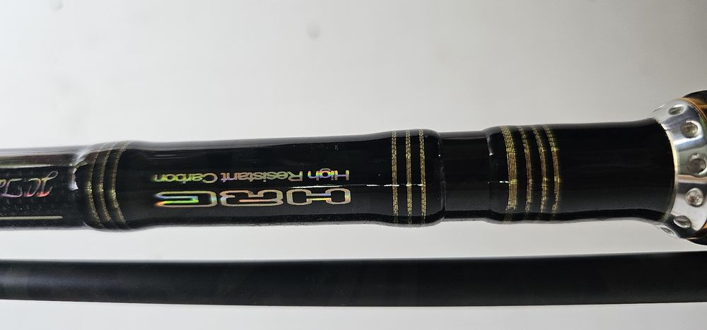 Wędka morska z kołowrotkiem