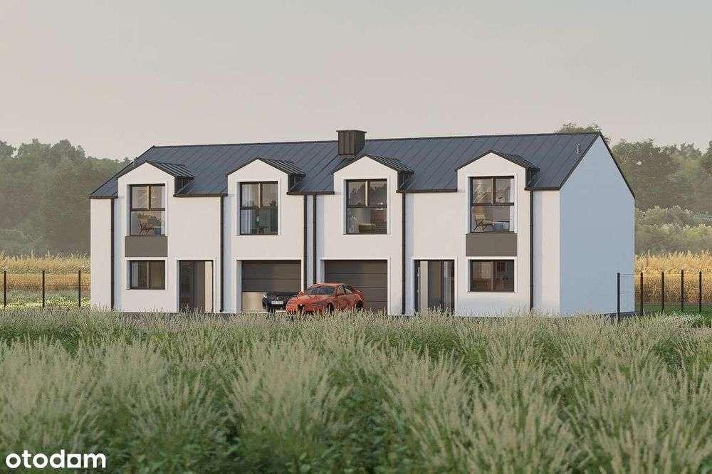 Nowoczesny dom z ogrodem i garażem – Sierosław, 149 m², bezpośrednio