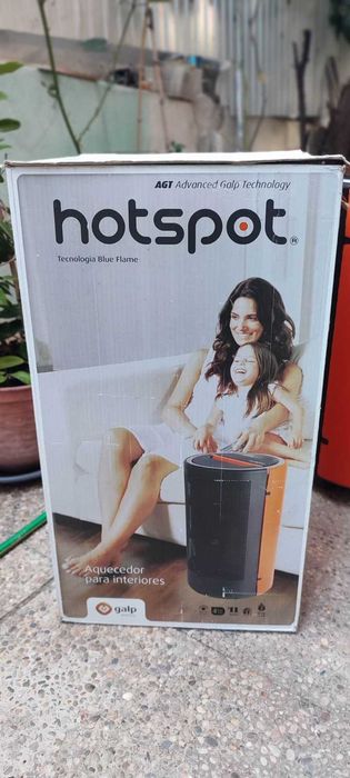 Aquecedor a gás HOTSPOT GALP PRETO