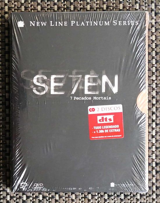 Seven - 7 Pecados Mortais - Ed. Platinum - DVD Duplo NOVO / SELADO