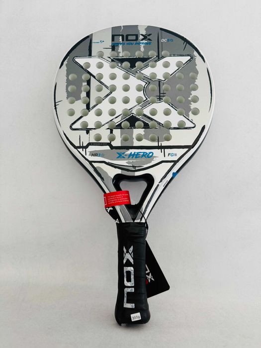 Ракетка для Падель (Padel) тенісу – NOX X-Hero White