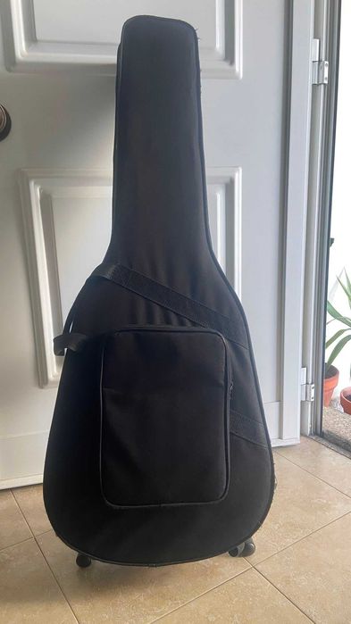 Guitarra Clássica Alhambra C3 + Cordas Novas, Saco, Suporte, Apoio de Pé