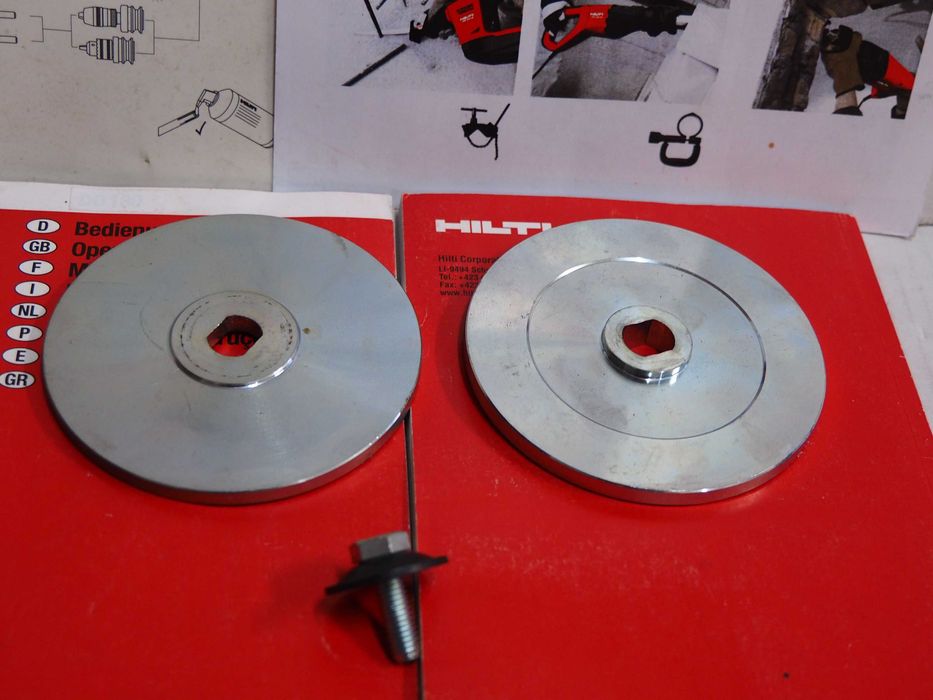 Flansze podkladki pily spalinowej przecinarki Hilti Partner Husqvarna