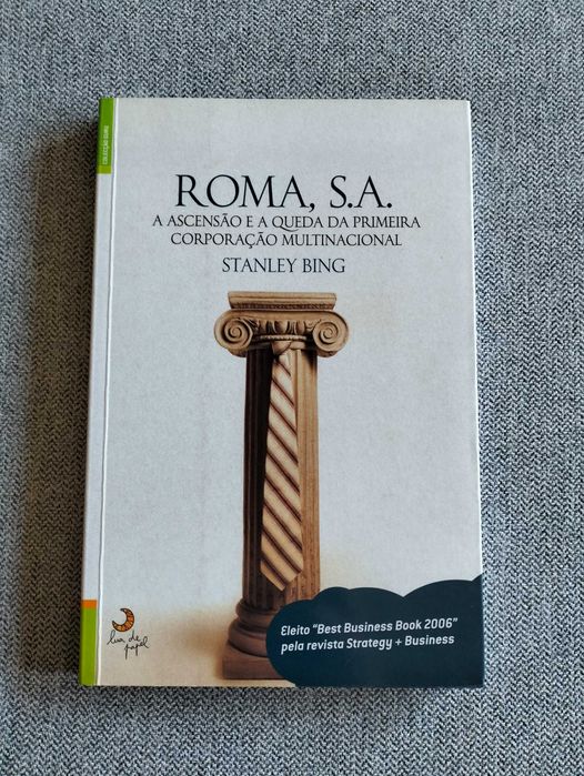 Livro "Roma S.A." de Stanley Bing