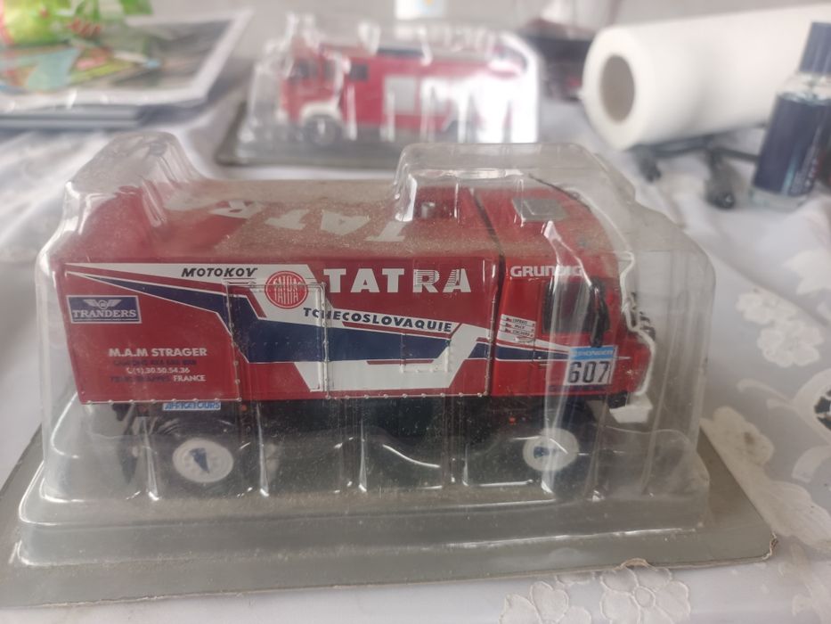Kultowe ciężarówki deagostini Tatra 815 Dakar