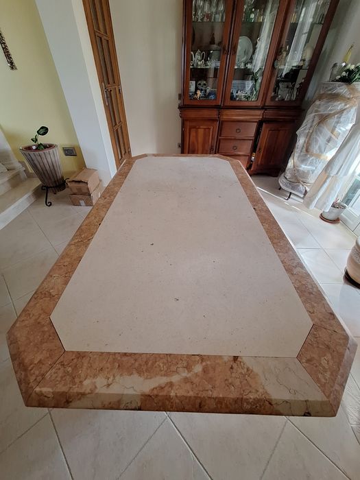 Mesa de sala em Marmore Maciço 1,60 x 0,90