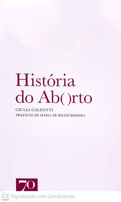 História do Aborto - Giulia Galeotti