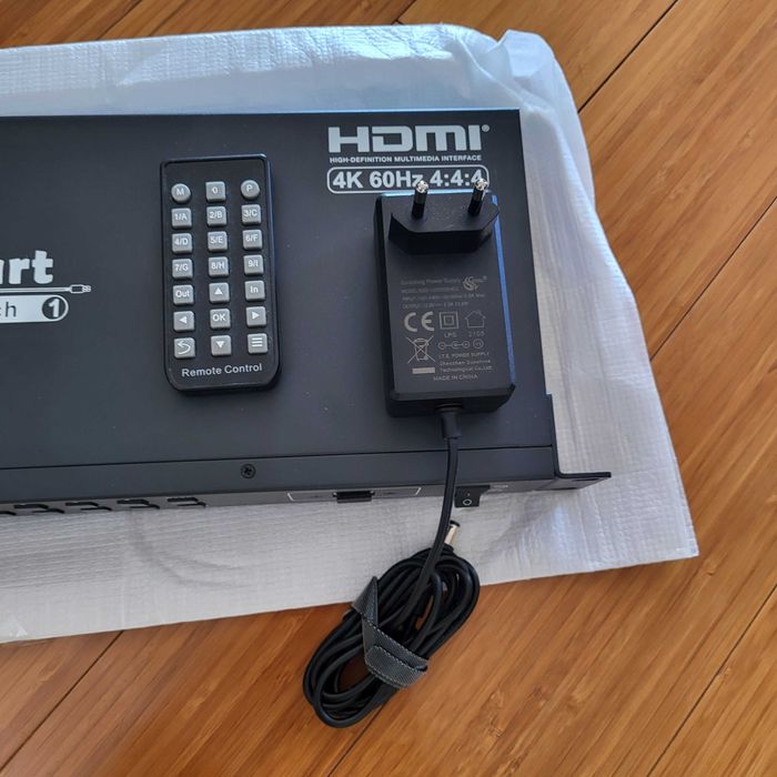TESmart 8×1 HDMI Switch 4K  60Hz HDCP