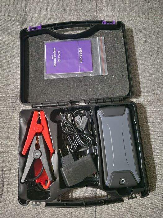 Jumper Booster Forever Moto 12 000 mAh / 400A – Powerbank Rozruchowy