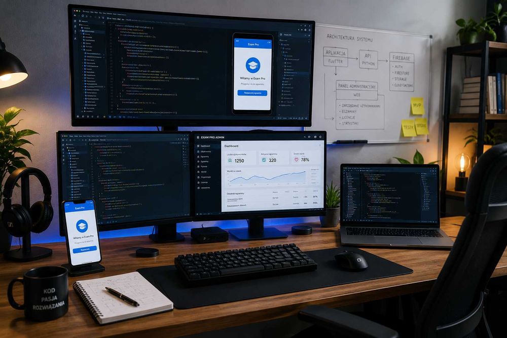 Programista Dart / Flutter + Python – budowa aplikacji i systemów