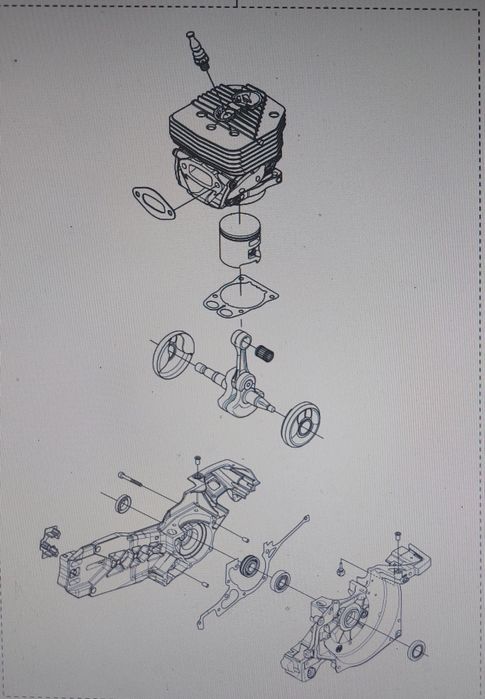 SHORTBLOCK husqvarna k970
