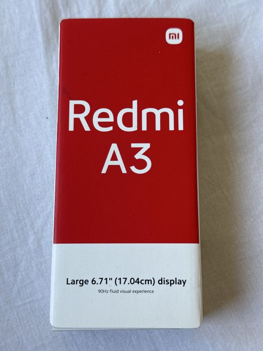 Redmi A3 black.