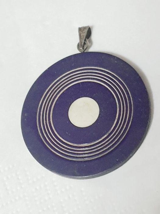 Antigo pendente da sorte Token c. imagem da N S da Imaculada Conceição