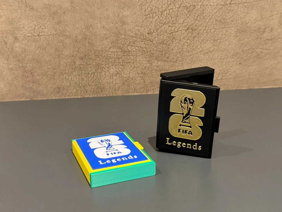 Caixa para cromos raros do Mundial FIFA 2026