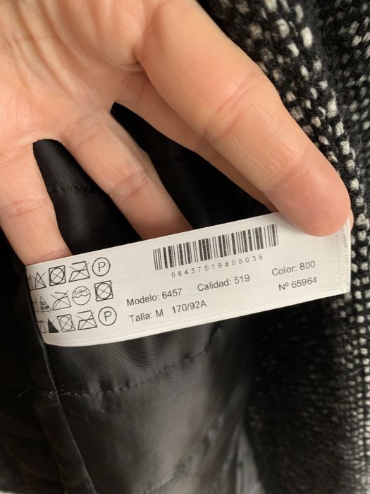 Plaszcz watowany Massimo Dutti M/L