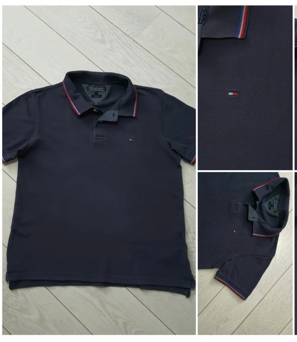 L, Tommy Hilfiger Slim Fit,  koszulka polo  / polówka męska,.
