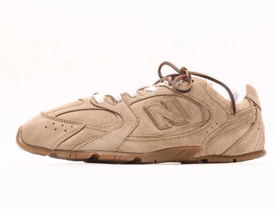 Замшевые кроссовки New Balance x Miu Miu 530 нью беланс 530 х Миу Миу