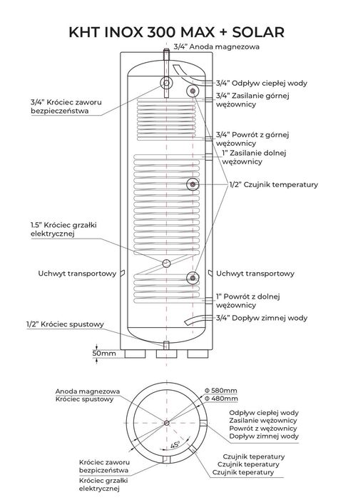 Zbiornik ze stali nierdzewnej