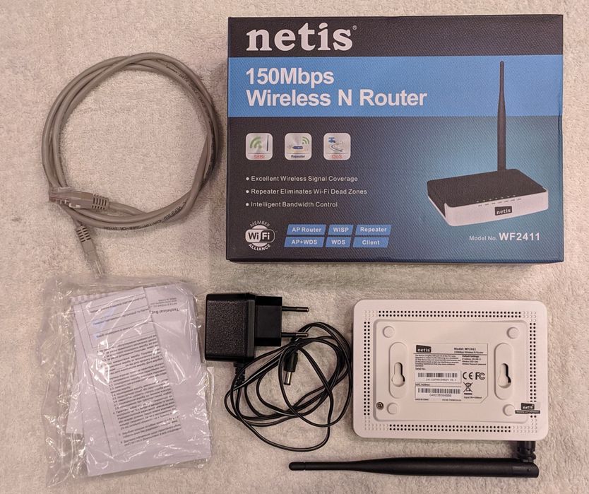 Маршрутизатор роутер Netis WF2411 150 Мбит/с