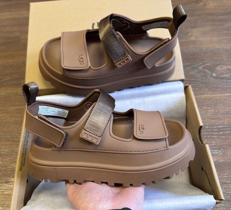 Босоножки/Босоніжки Ugg Goldenglow Sandals Brown/Угги/Сандали Угг/Уггі